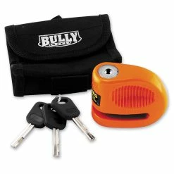 Bully 5.5mm Orange Lock Disc With Pouch