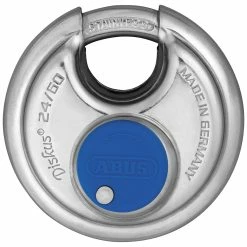 ABUS 24IB Ecolution Padlock With Blue Cover