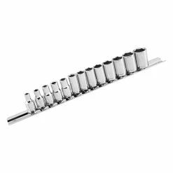 BikeMaster 13-Piece 1/4" Drive Metric Sockets