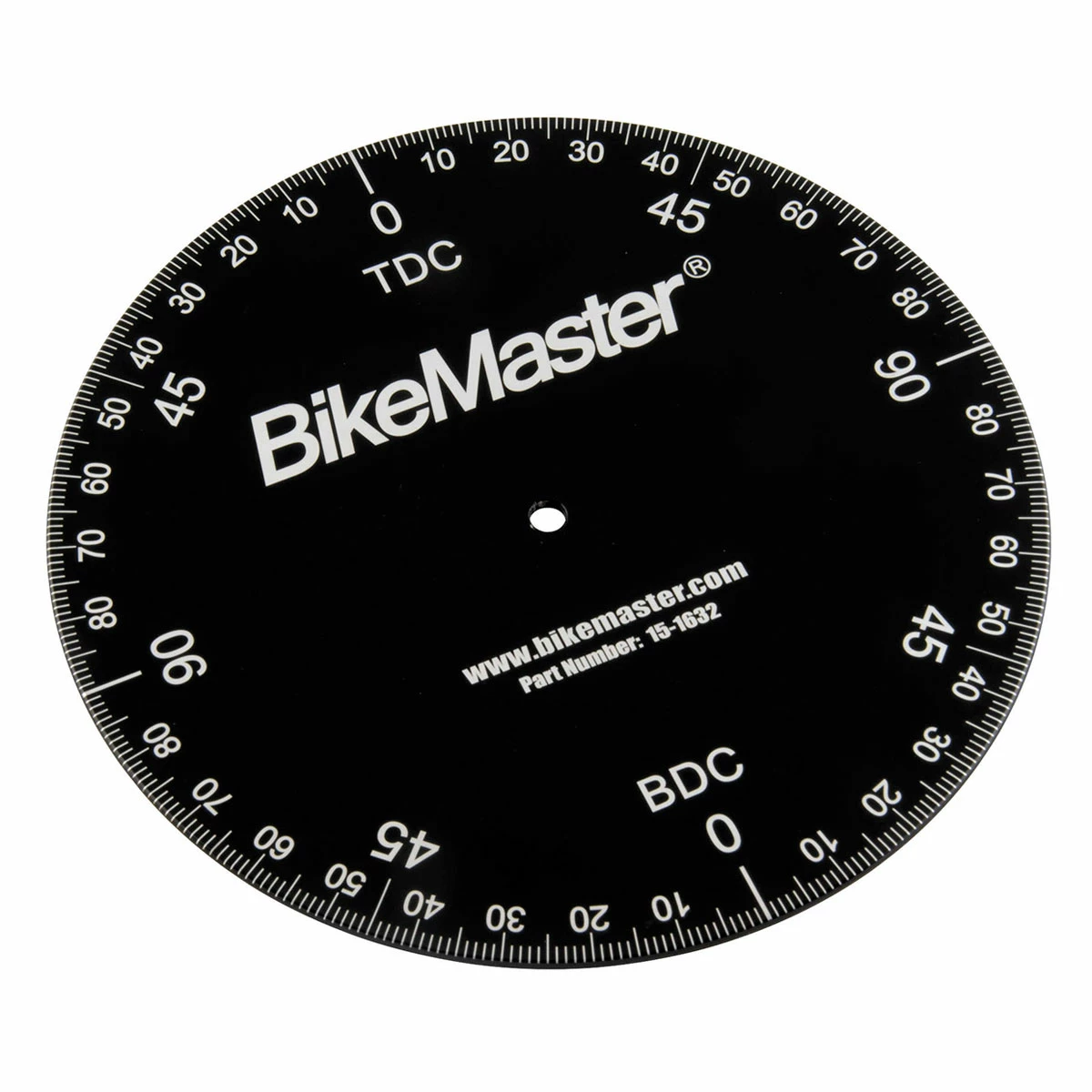 BikeMaster Aluminum Timing Degree Wheel 1 BikeMaster Aluminum Timing Degree Wheel