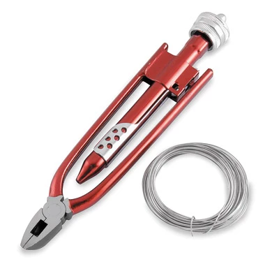 BikeMaster Safety Wire Pliers With Wire 6 BikeMaster Safety Wire Pliers With Wire -Specialty Tools Store 910 739 A V1