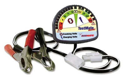 K&L Supply Co. TestMate Mini Battery And Charging System Tester/Analyzer 1 K&L Supply Co. TestMate Mini Battery And Charging System Tester/Analyzer