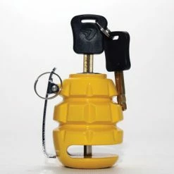 Deemeed Yellow Grenade Disc Lock